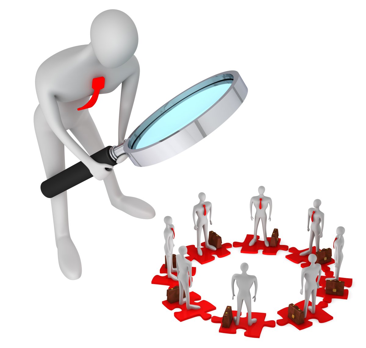 Наблюдение человечки