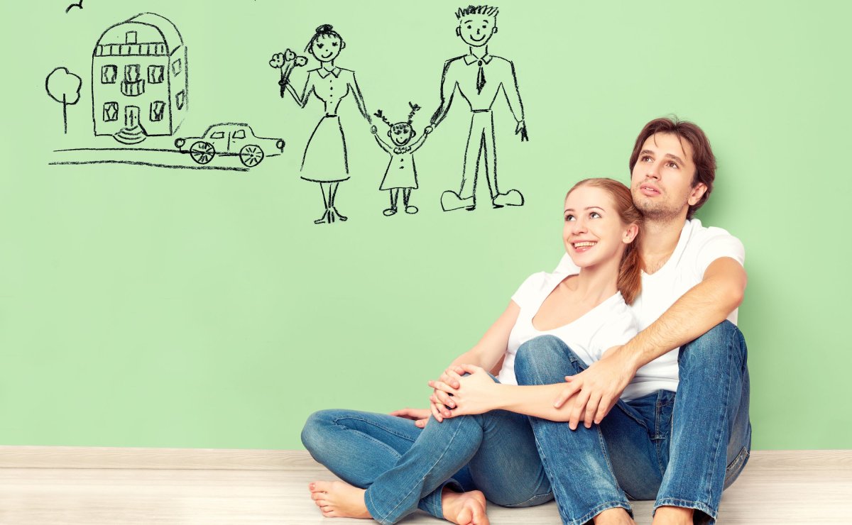 Женщина мечтает о семье