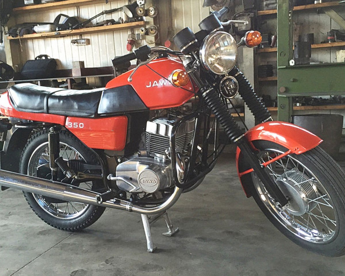 Мотоцикл Ява 350 638 новая