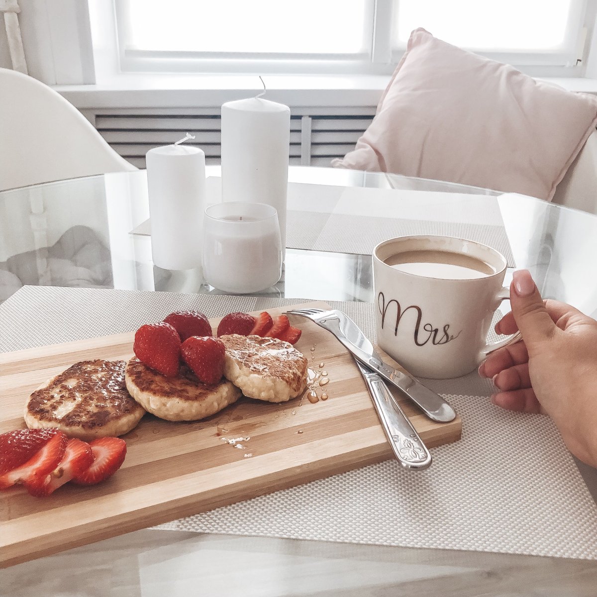 Стильный завтрак