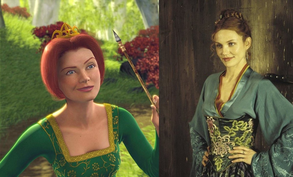 Кэмерон Диаз принцесса Фиона Шрек