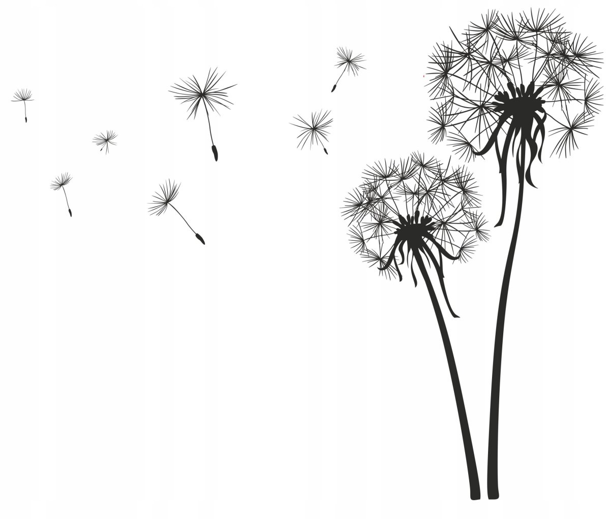 Одуванчик вектор