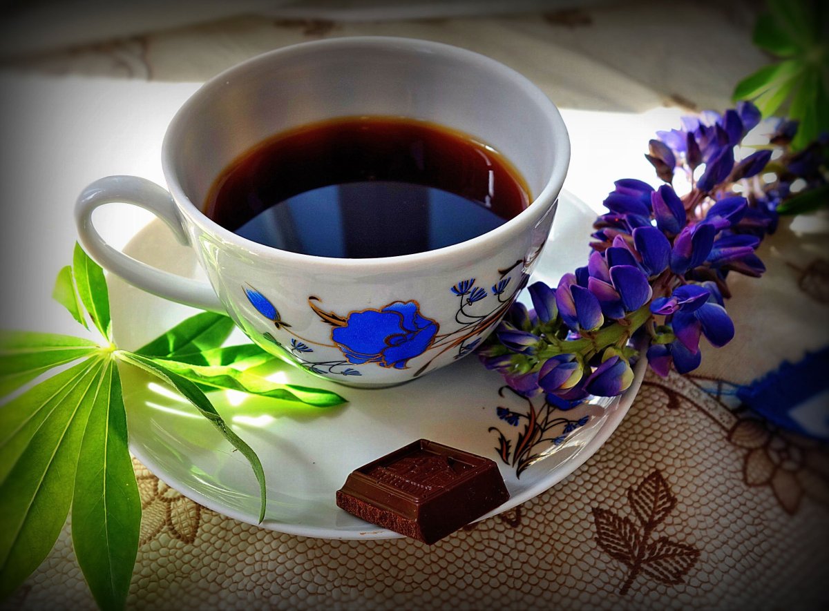 Чай цветок