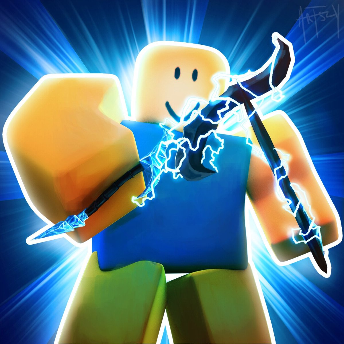 Арт НУБА В РОБЛОКС