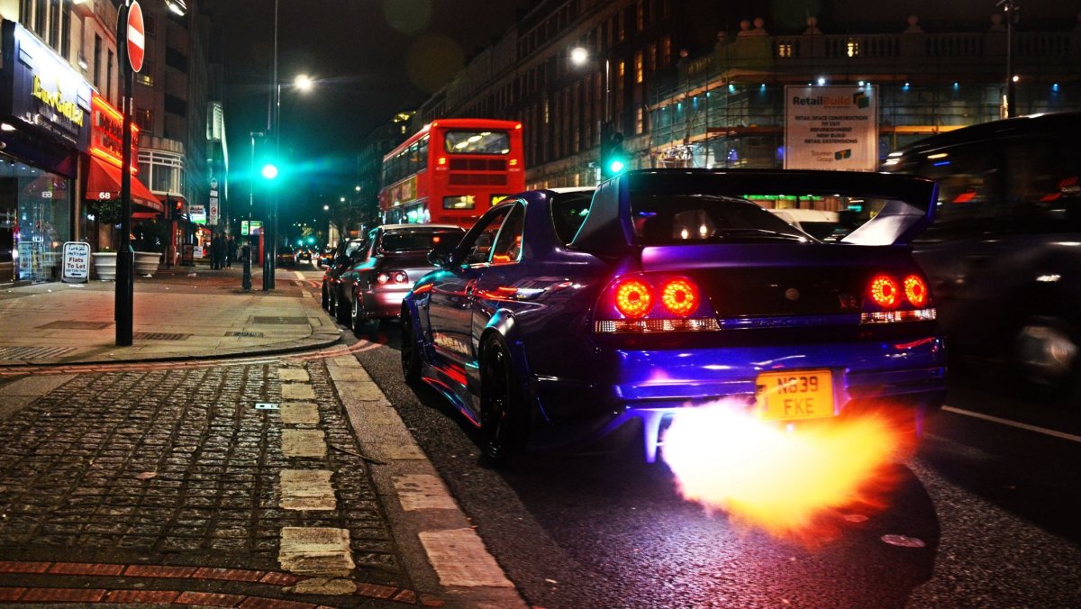 Nissan Skyline r33 Street Drift