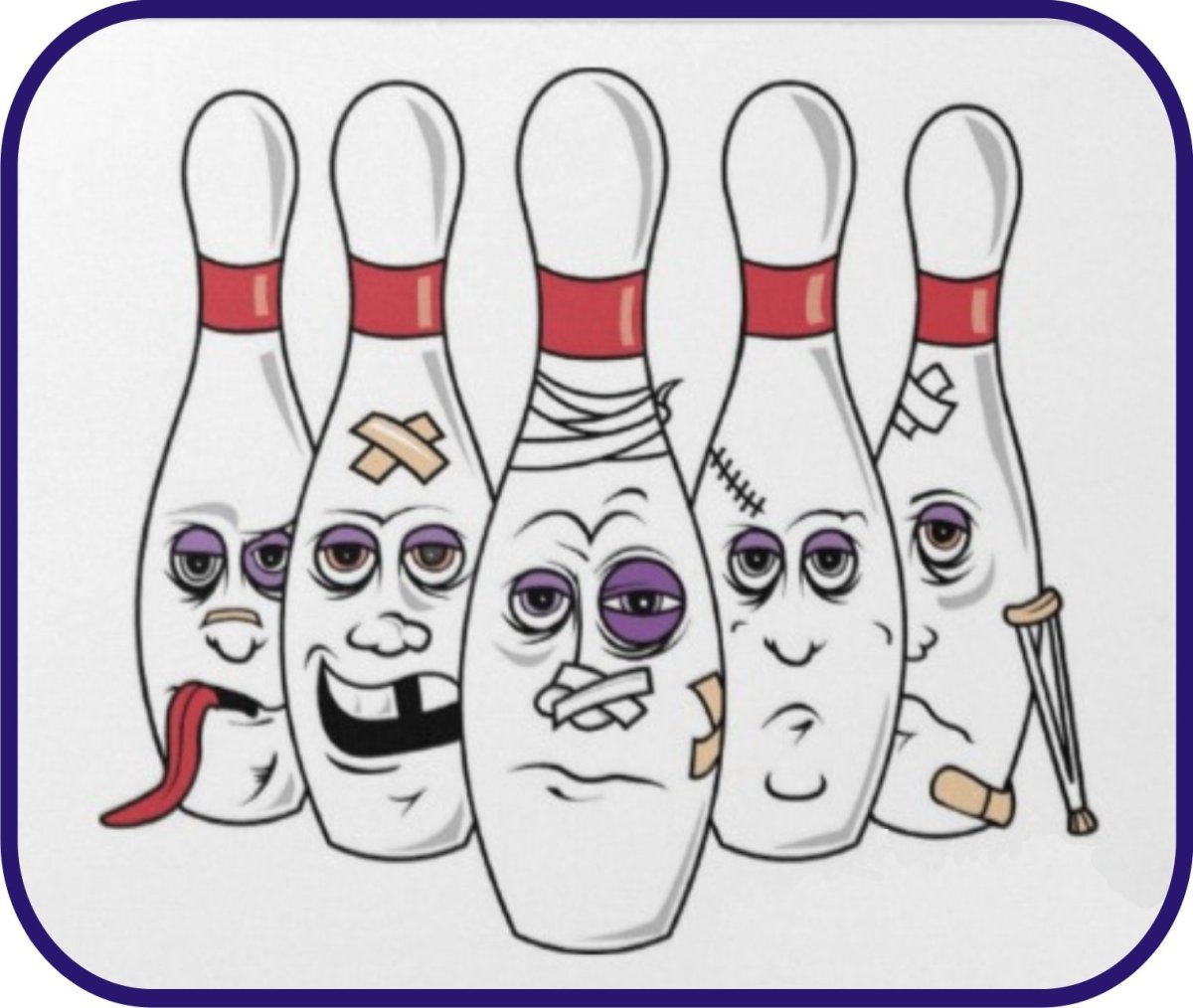 Боулинг карикатура