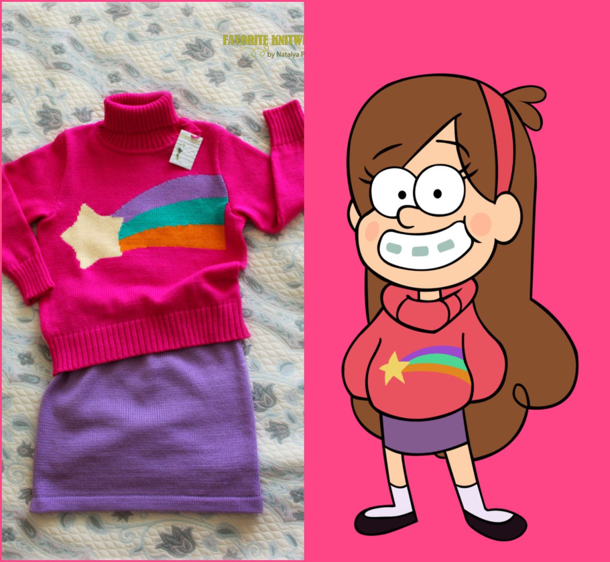 Эстетика Гравити Фолз Мейбл