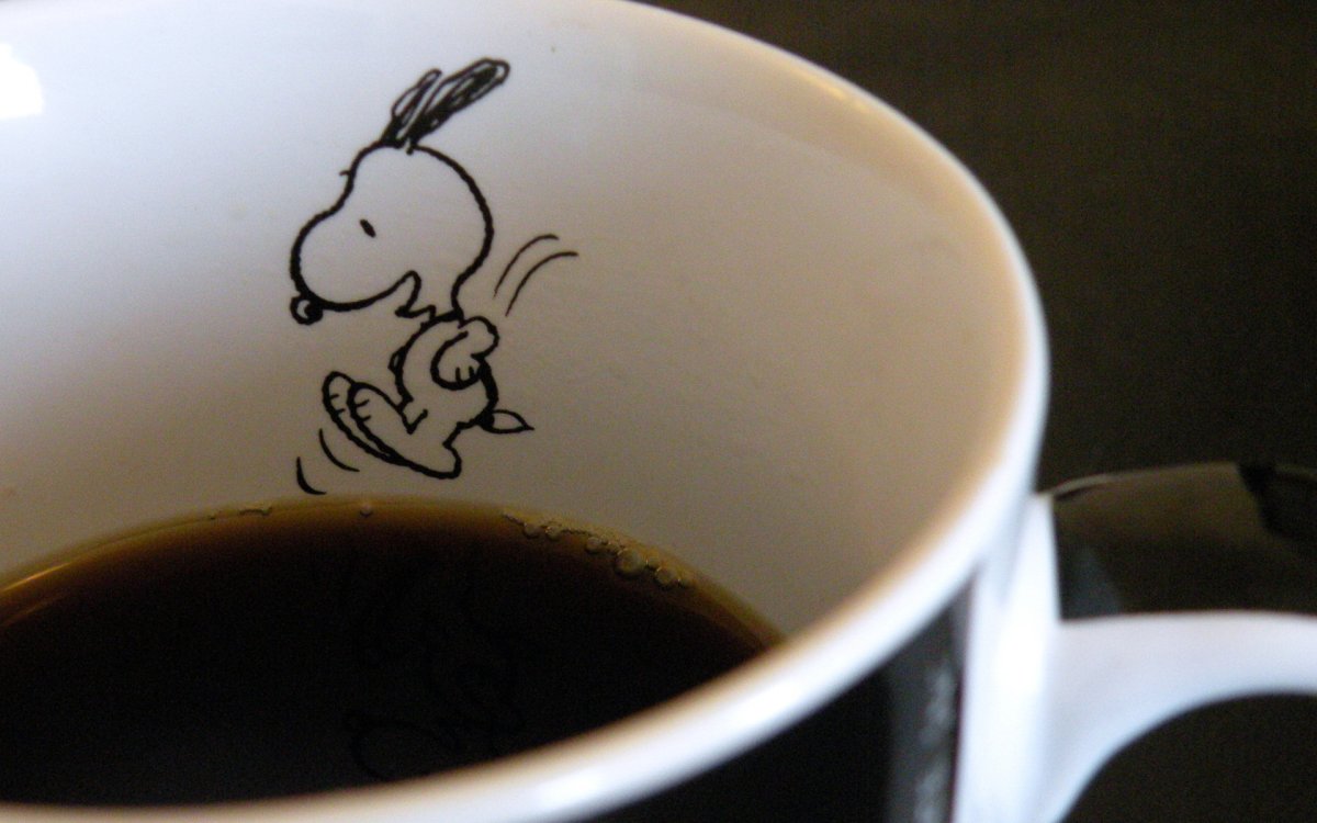 Прикольный кофе