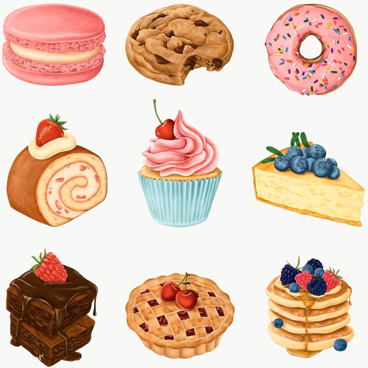 Сладости рисунок