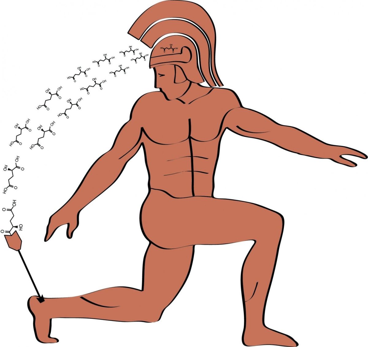 Ахиллесова пята иллюстрация