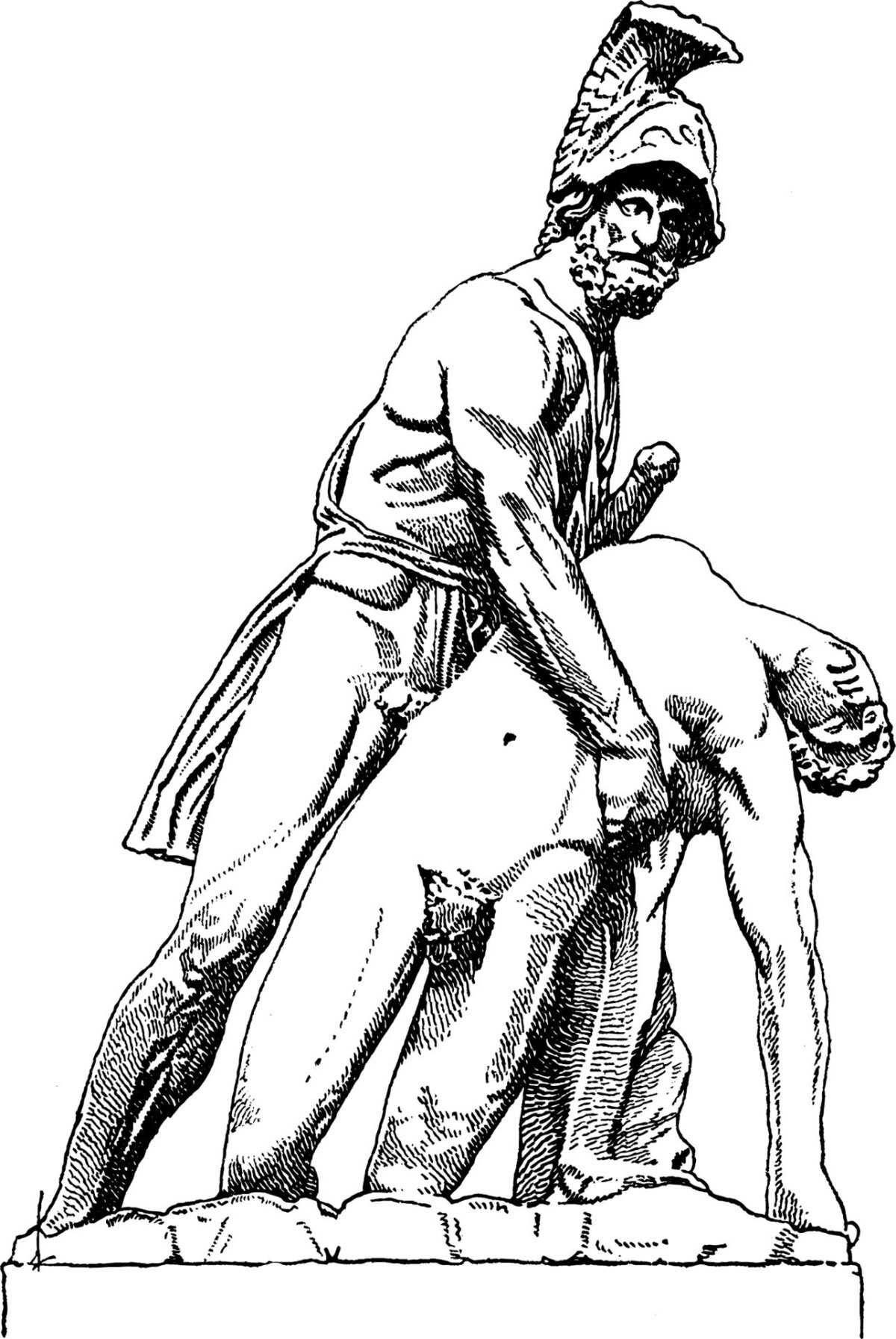 Ахиллес со стрелой в пятке