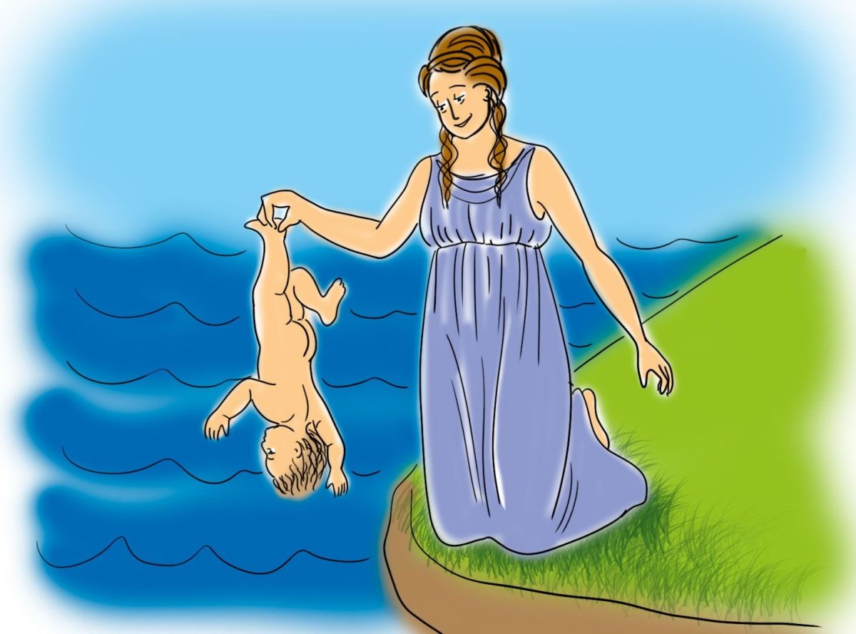 Морская богиня Фетида