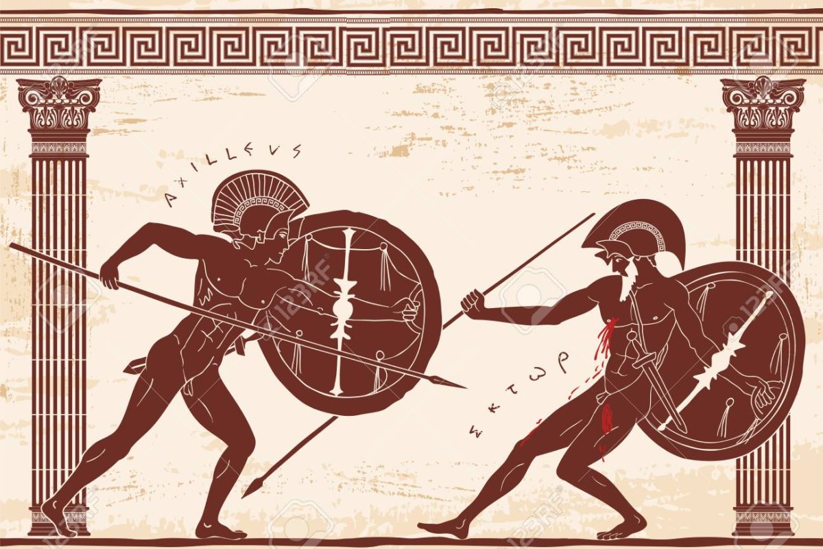 Ахиллес против Геракла