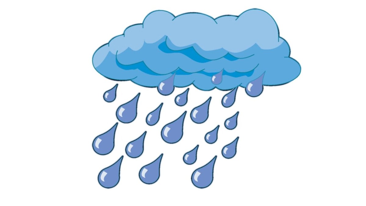 Облако с дождиком
