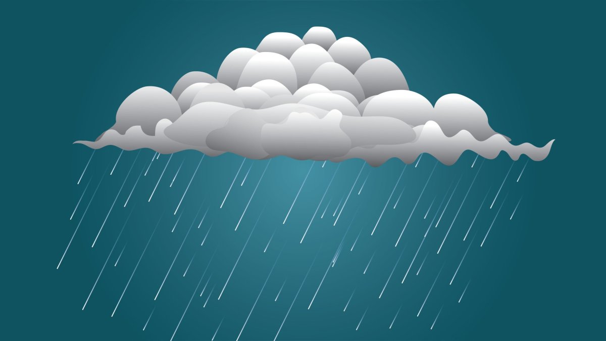 Мальчик под дождем