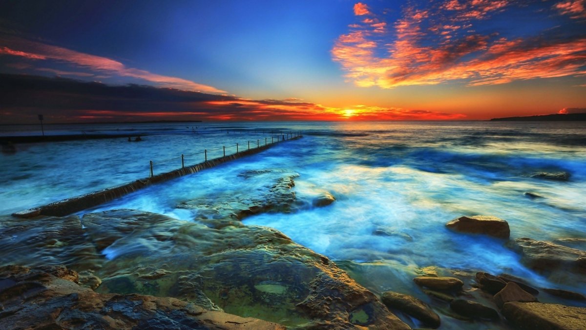 Красивые пейзажи моря