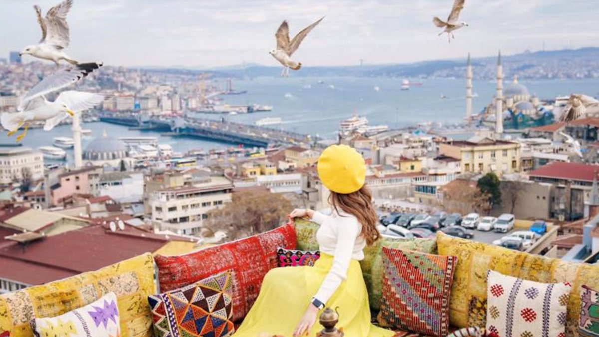 Стамбул девушка Весна