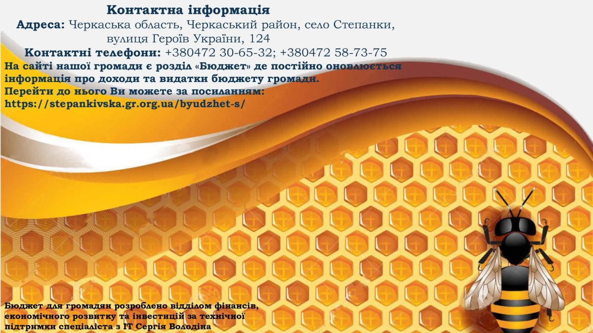 Визитка пчела