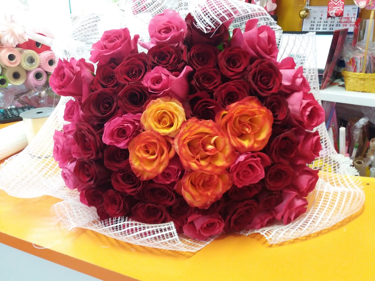 Букет цветов без повода