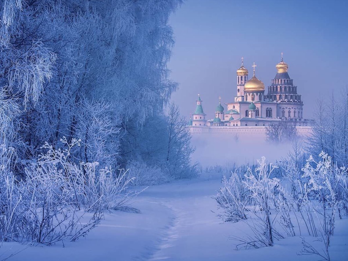 Фото православный храм зимний полупрозрачные