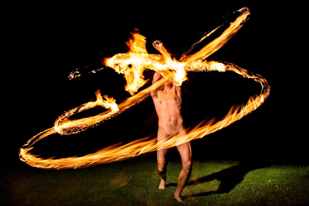 Оптическая иллюзия круги