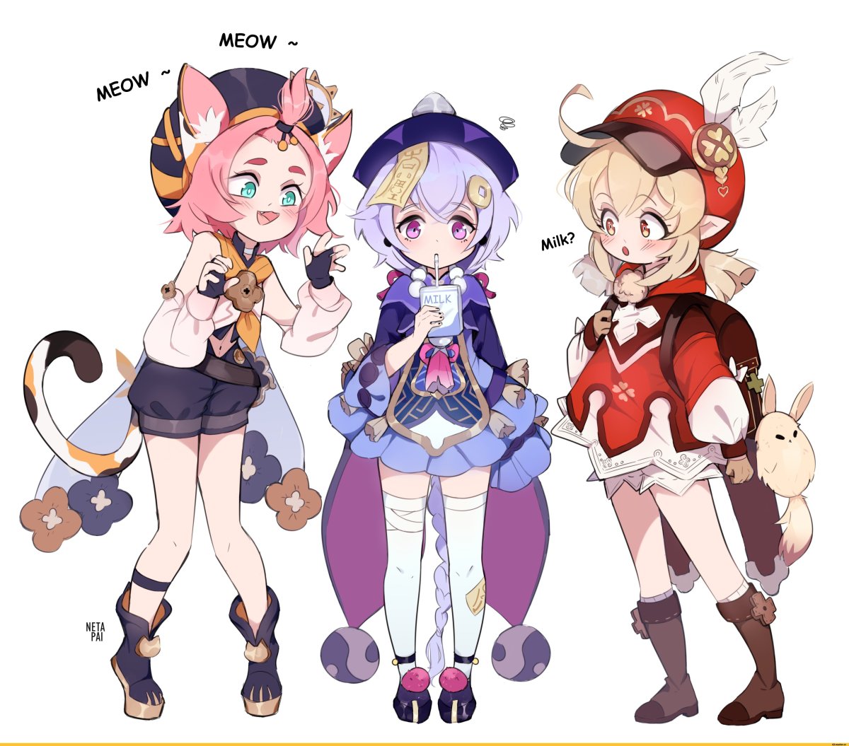 Персонажи Геншин Импакт Лолли