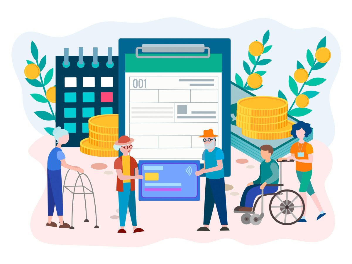 Социальные пособия пиктограмма