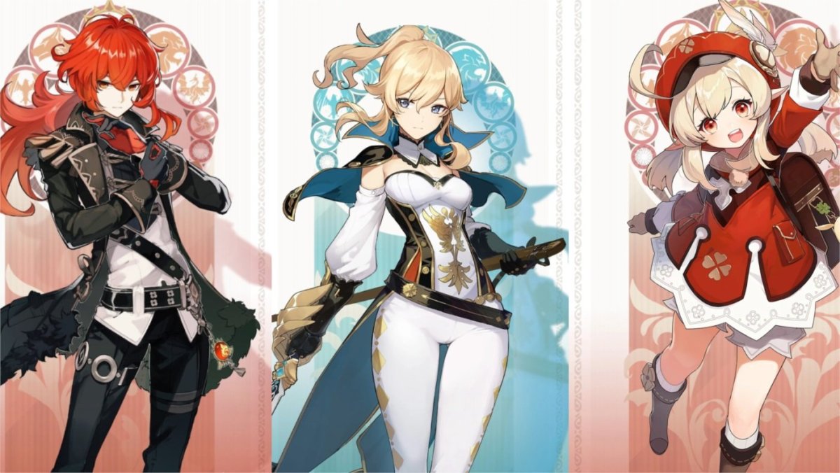 Персонажи Геншин Импакт кли