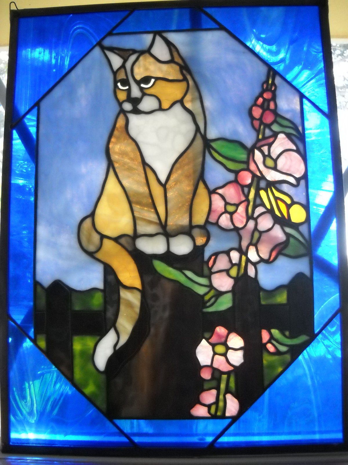 Витражные кошки