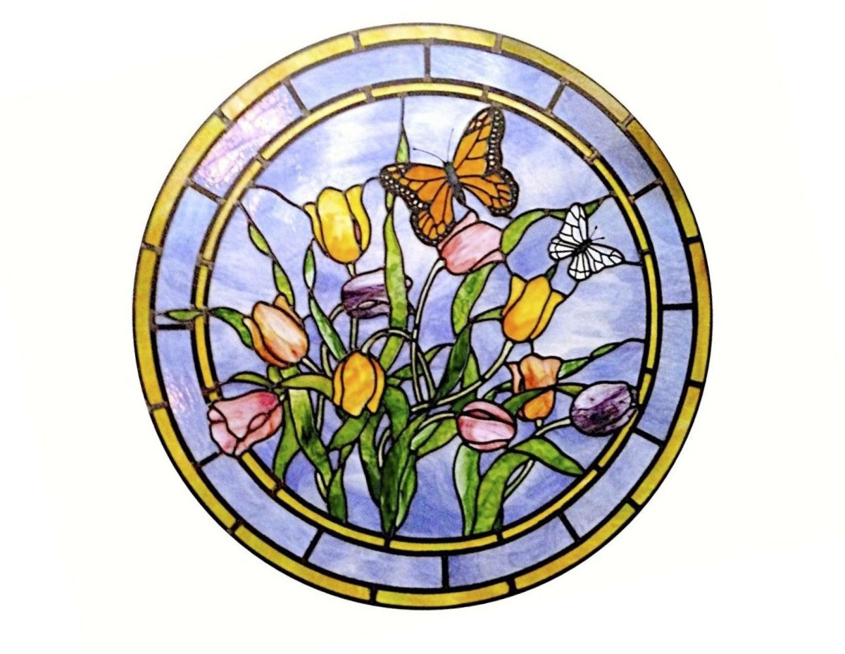 Витраж круглый