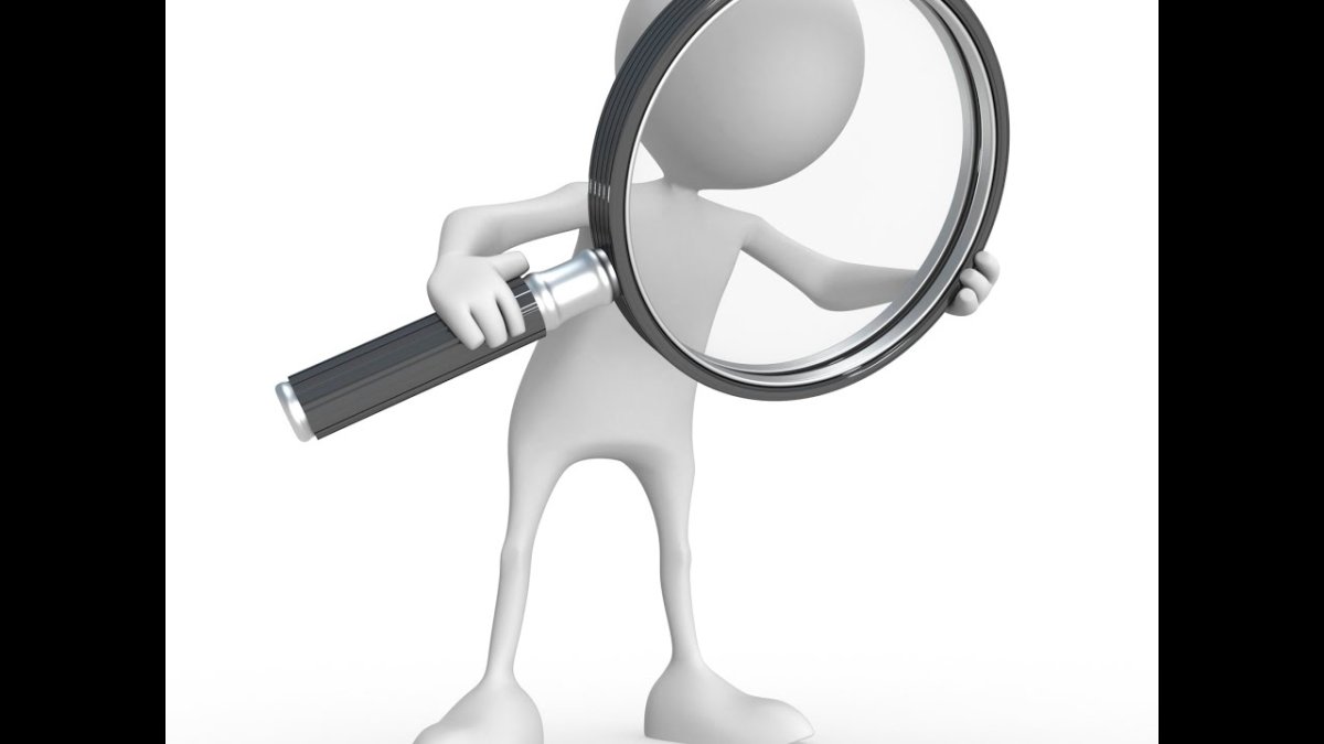 Человек с лупой