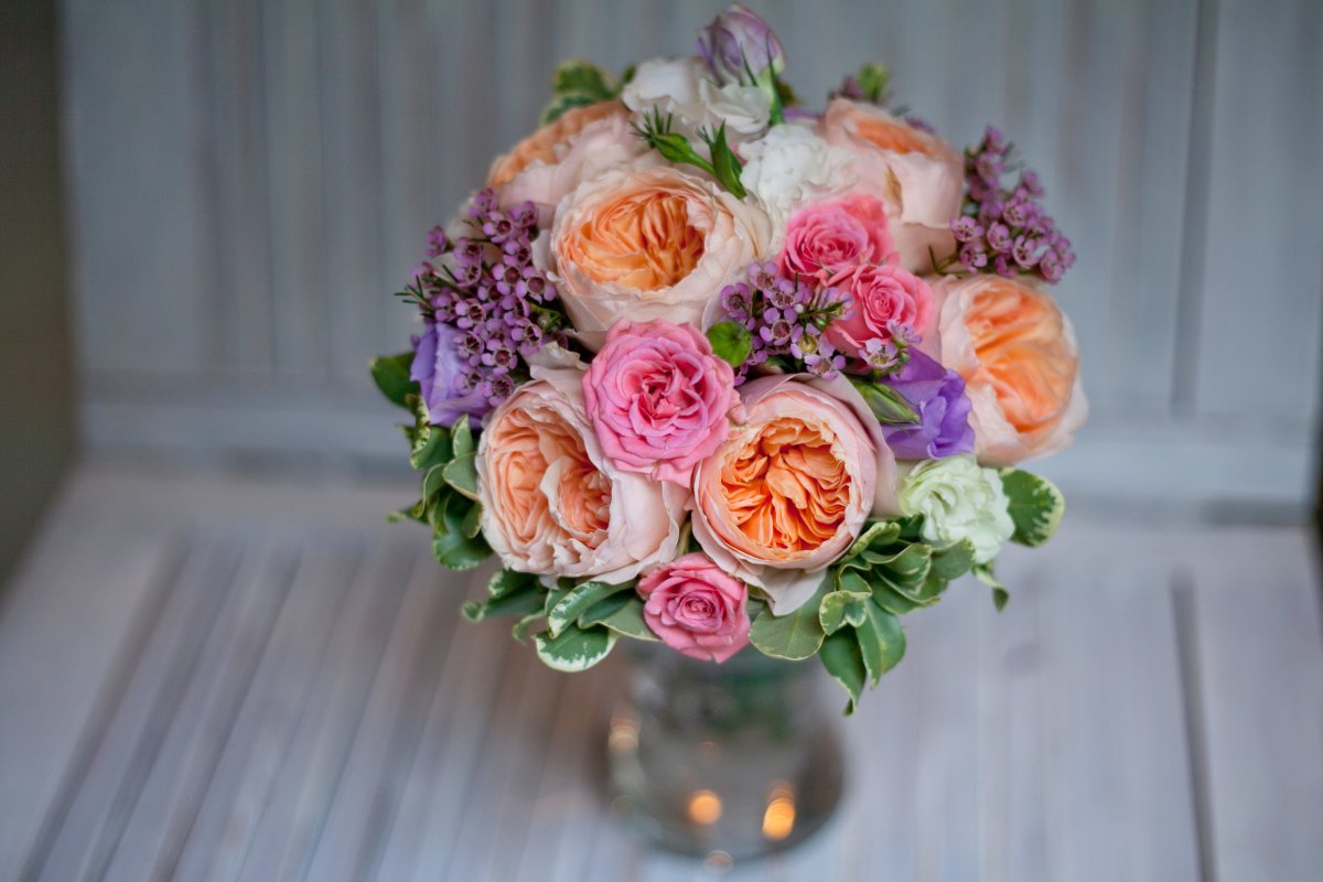 Букет "розы Остина"