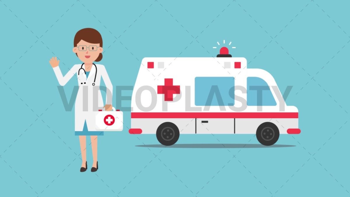 Анимация скорой помощи