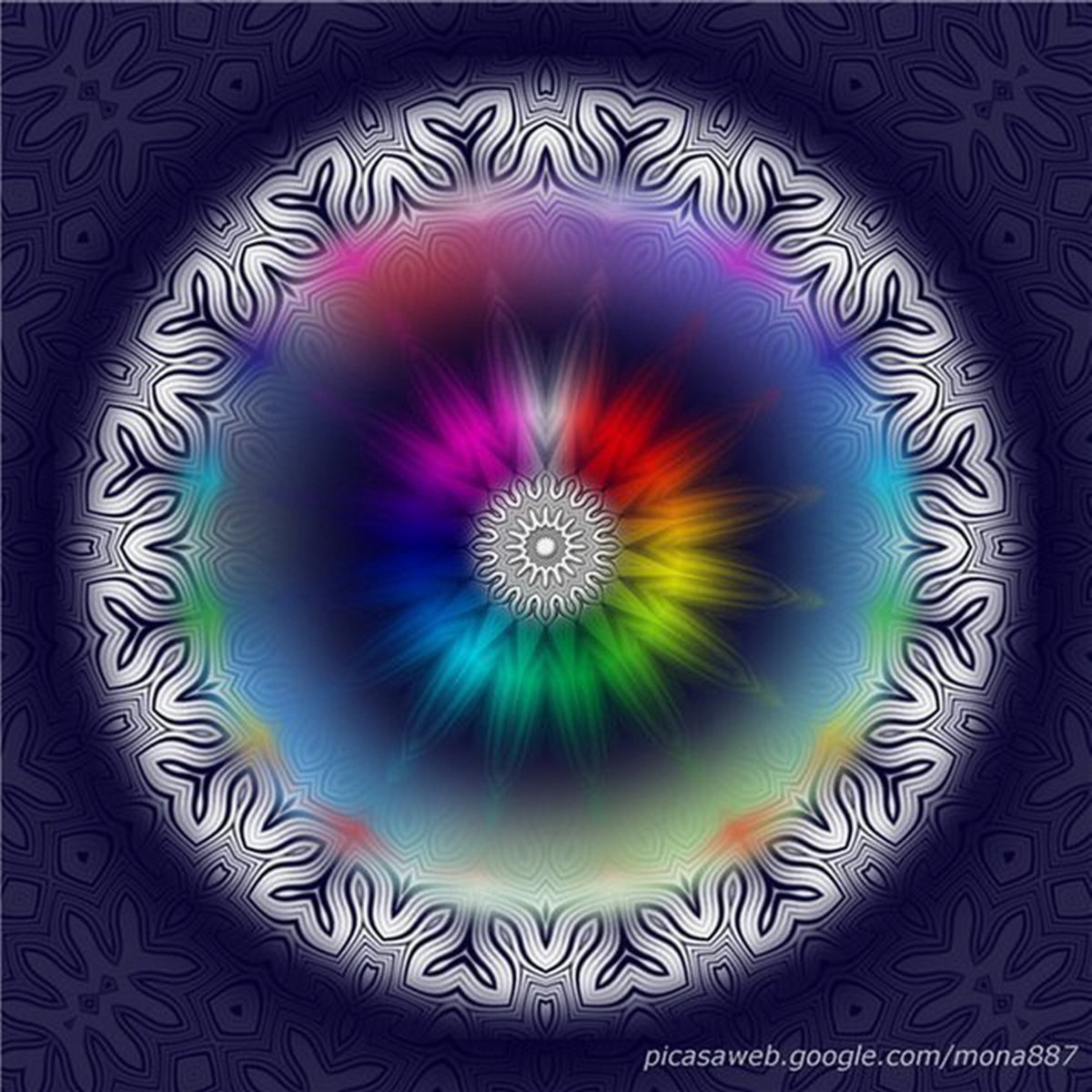 Мандала для исцеления зрения