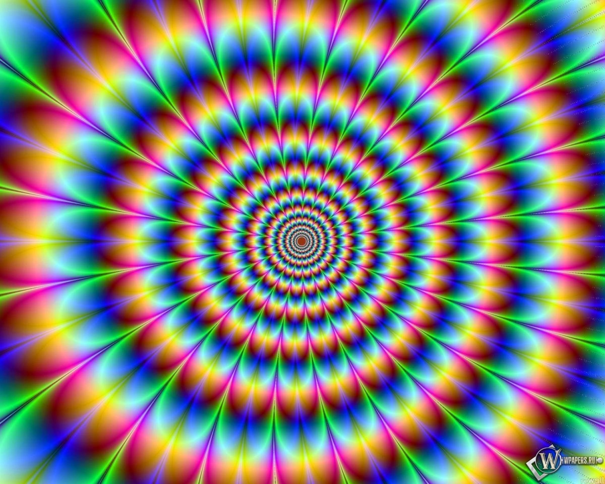 Психоделические оптические иллюзии
