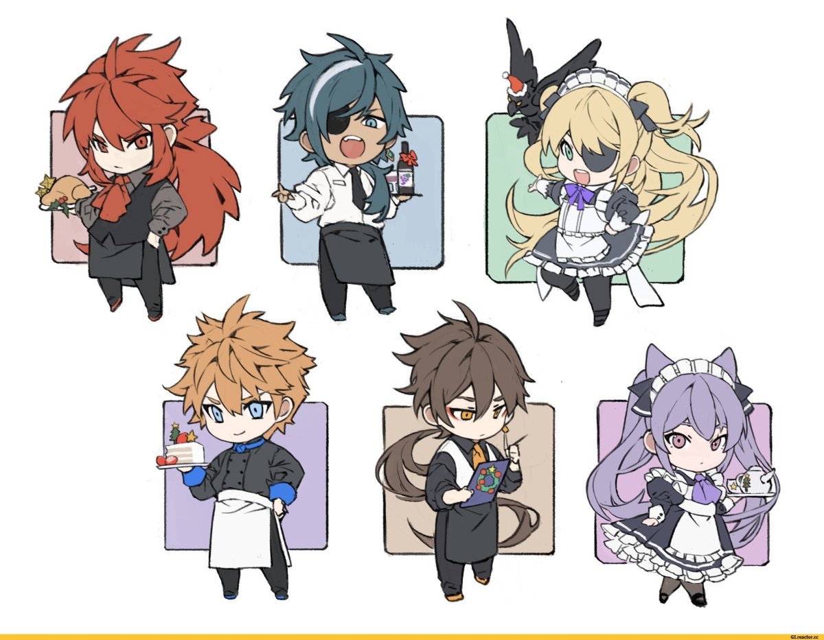 Аниме Чиби Геншин Импакт