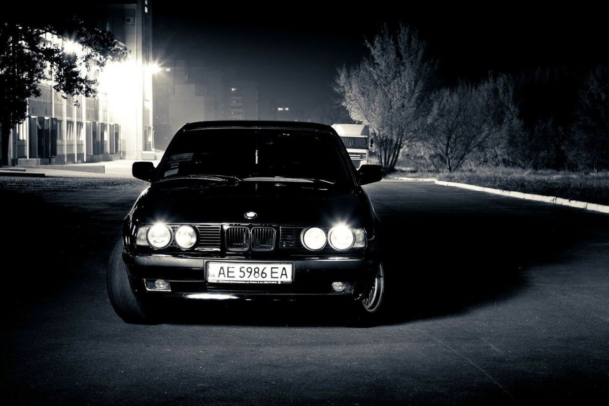BMW 5 e34 бандитская