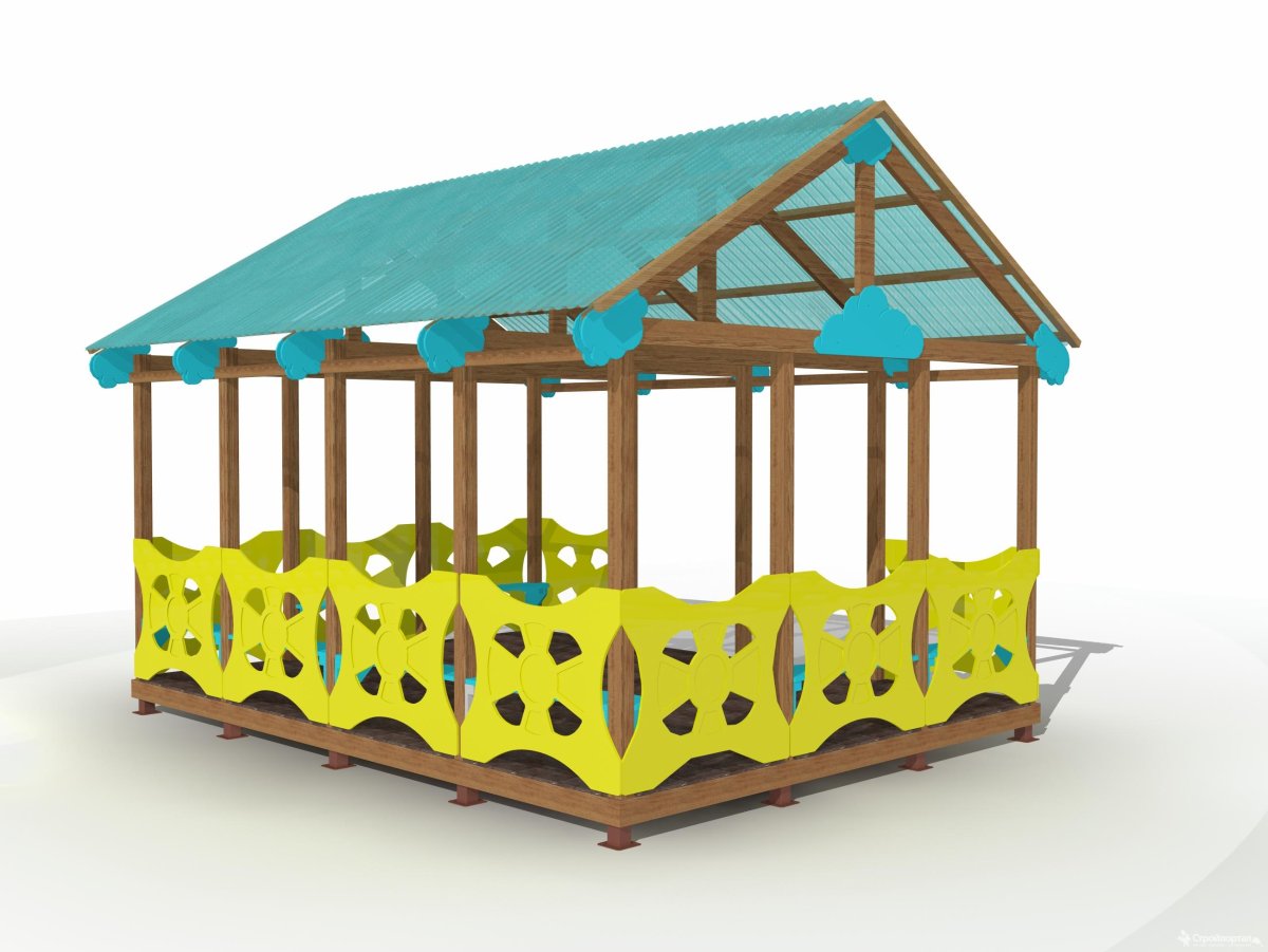 Беседка для детсада