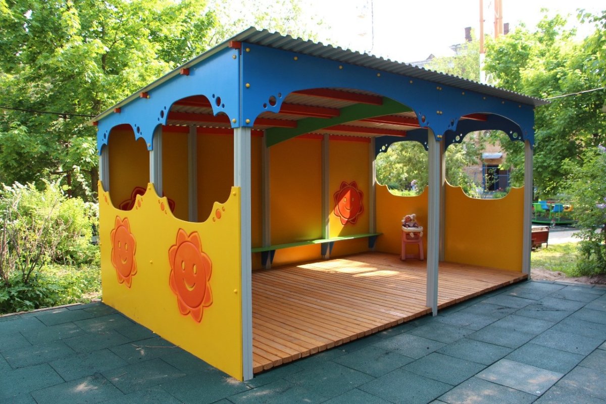 Детская веранда для детского сада
