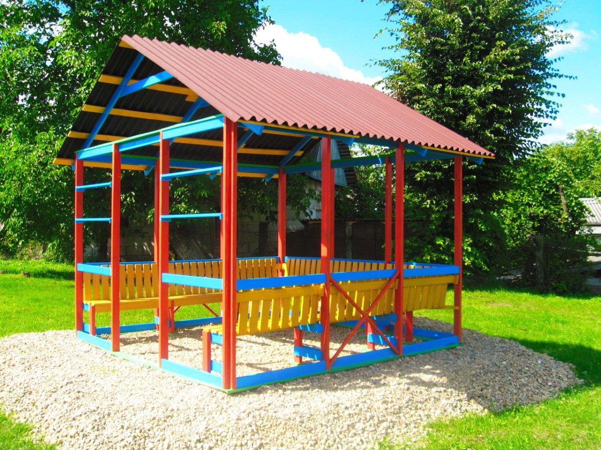 Беседка для детского сада