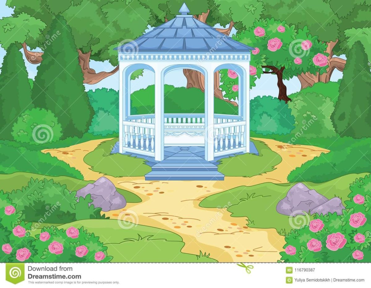 Беседки мультяшные