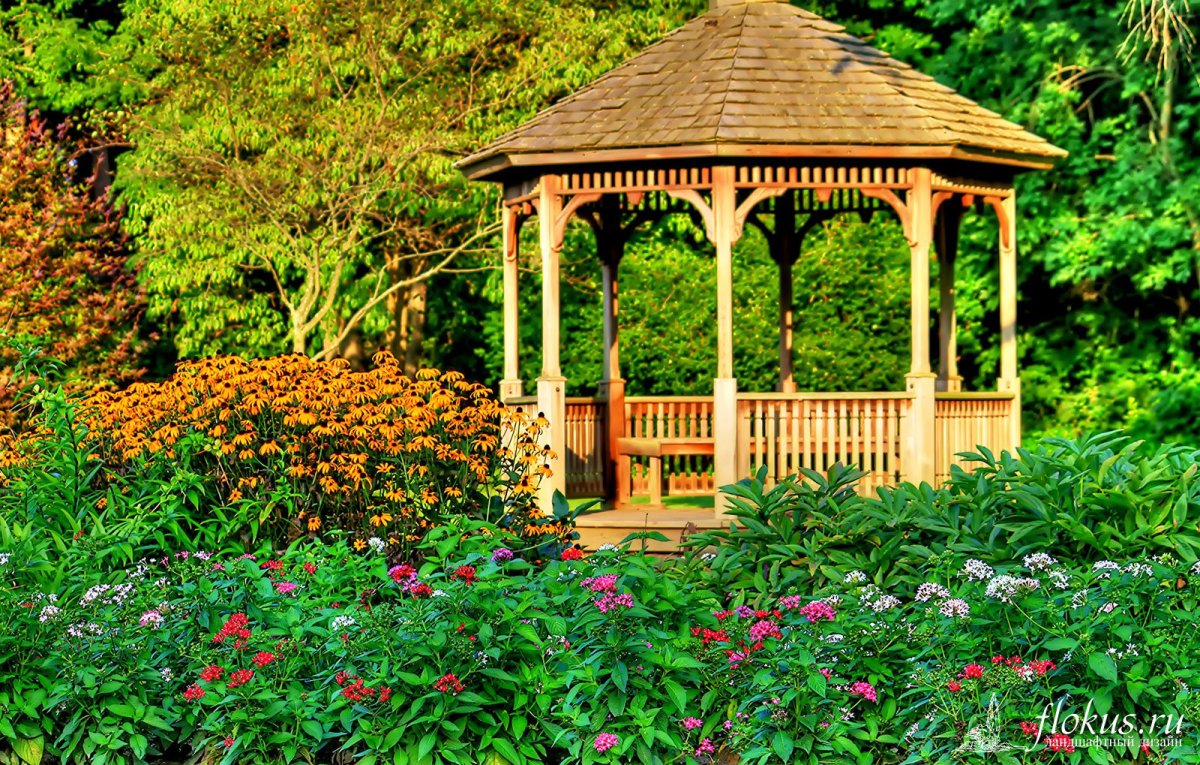 Старая беседка