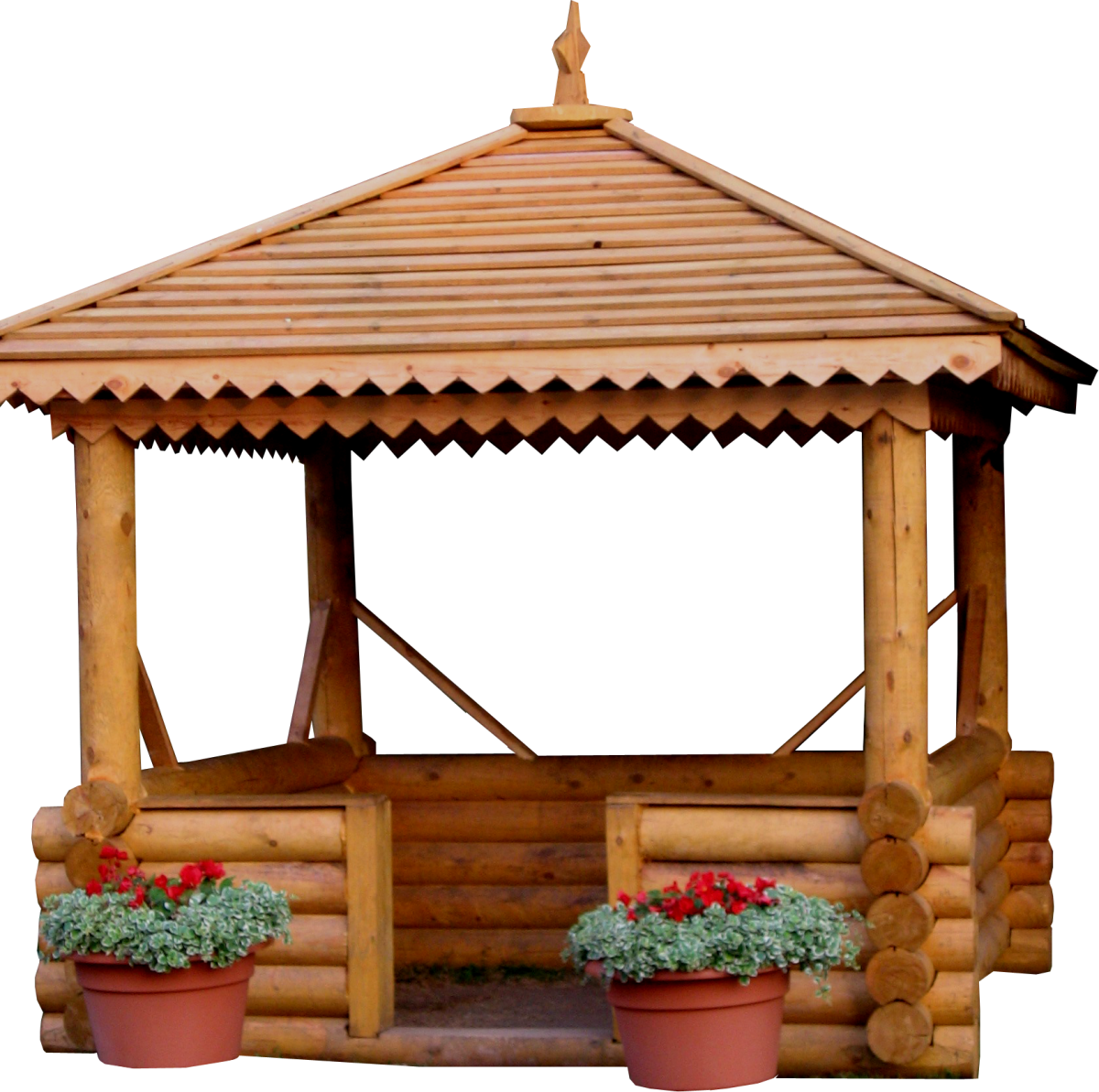 Беседка без фона