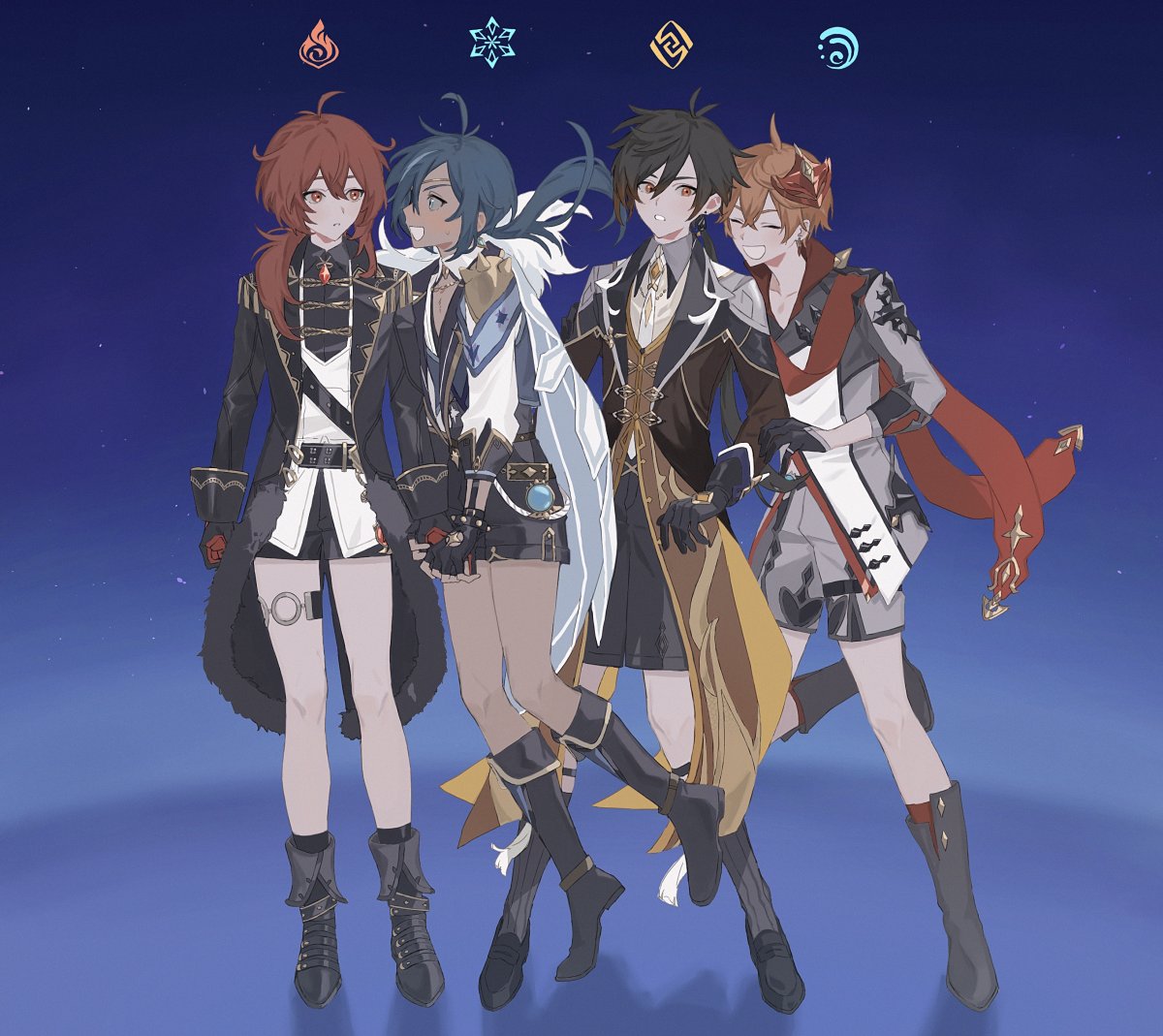 Геншин персонажи Сяо