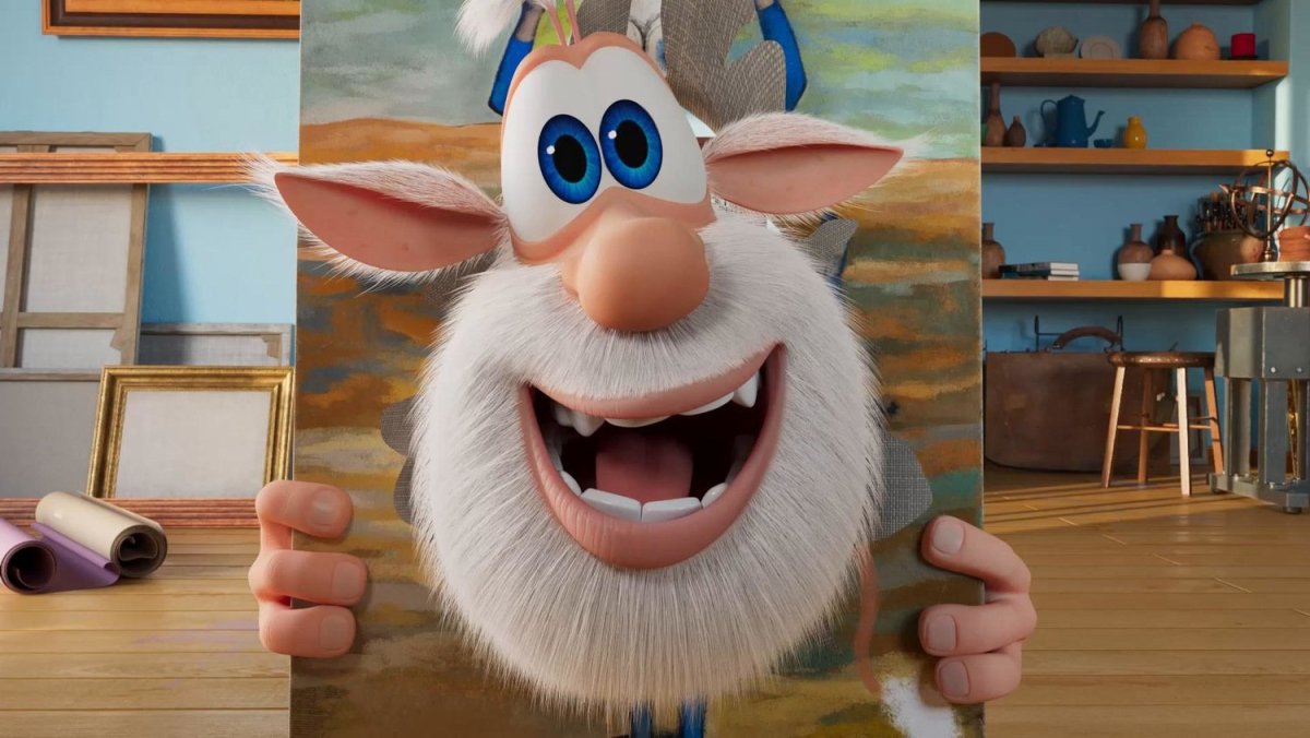 Герои мультика Буба