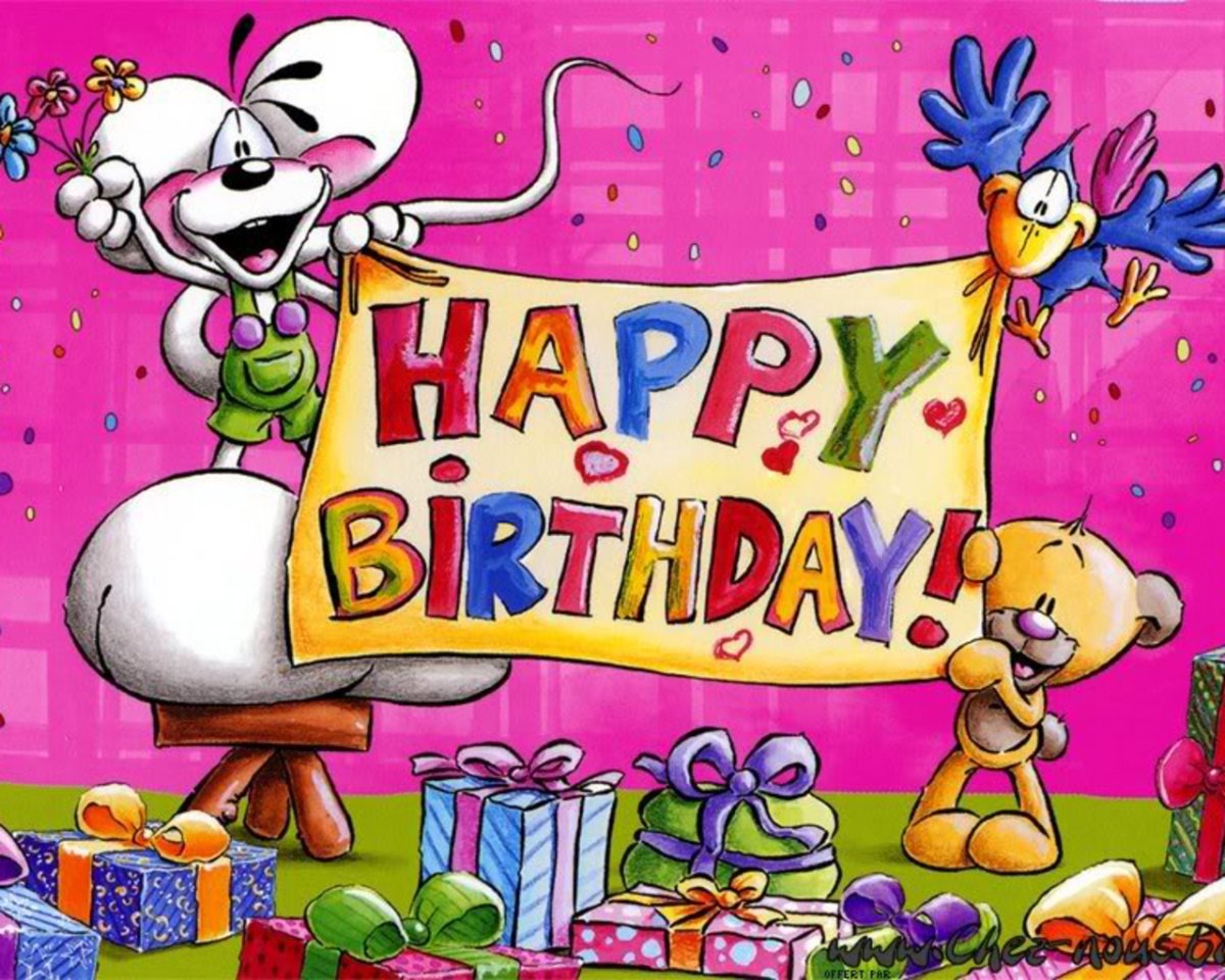 С днем рождения