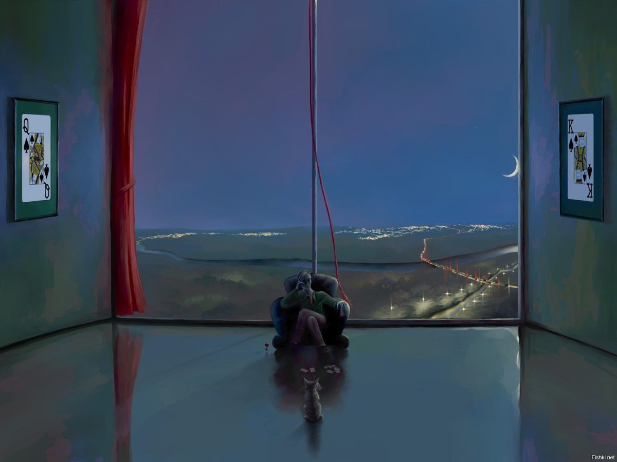 Картины которые вызывают Дежавю