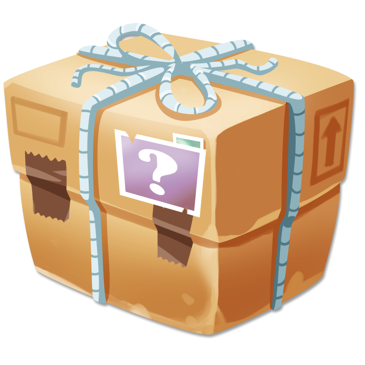 Посылка мультяшка