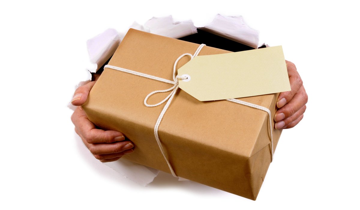 Посылка мультяшная