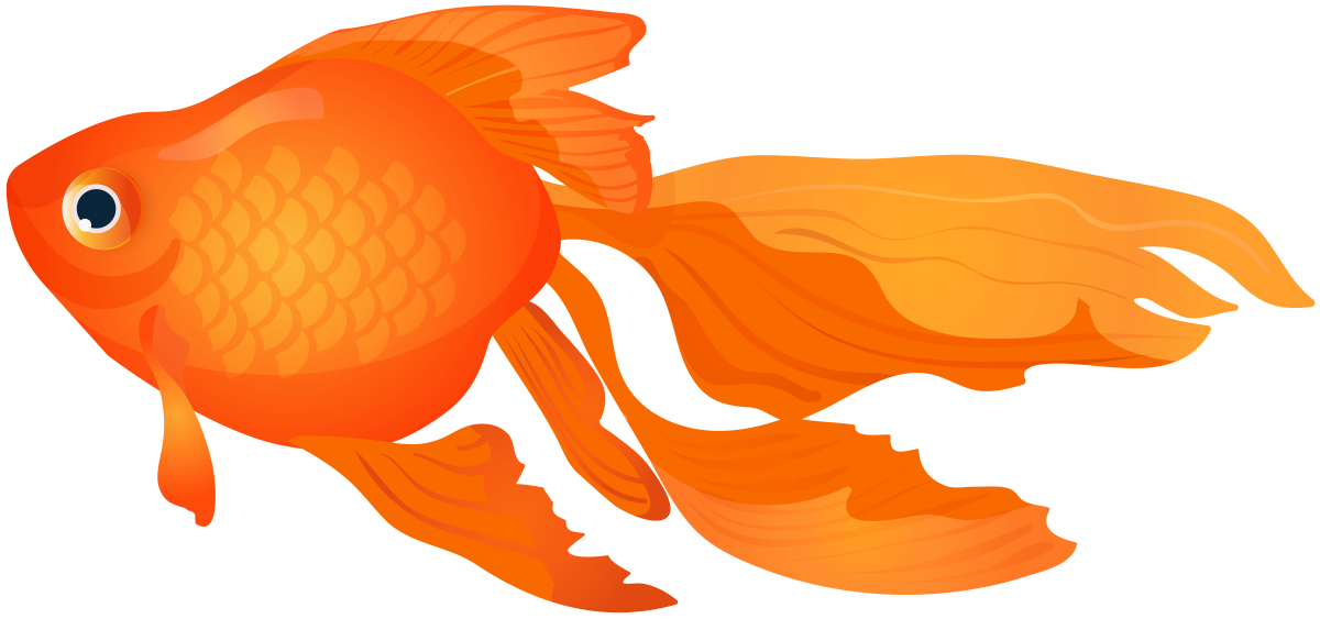 Золотые рыбки мультяшные